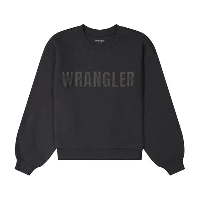 Women's Wrangler Logo Canyon Crew Pullover