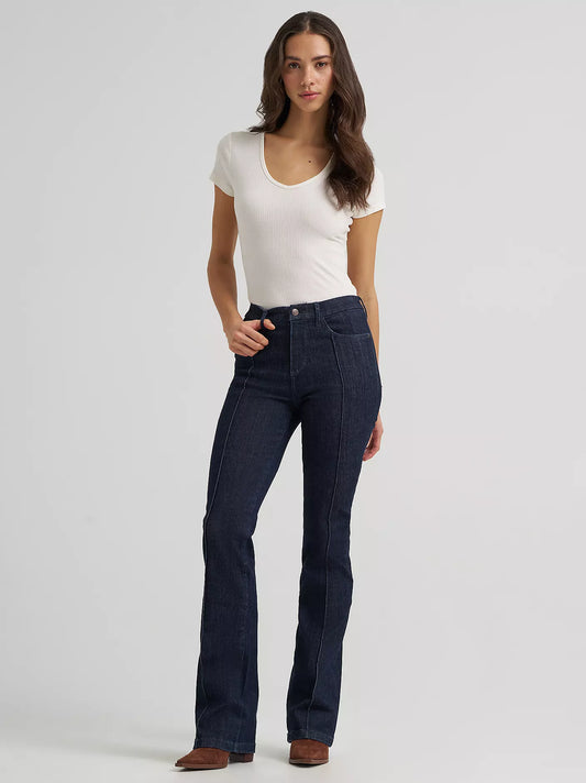 Women's Wrangler BESPOKE Pintuck Bootcut Jean