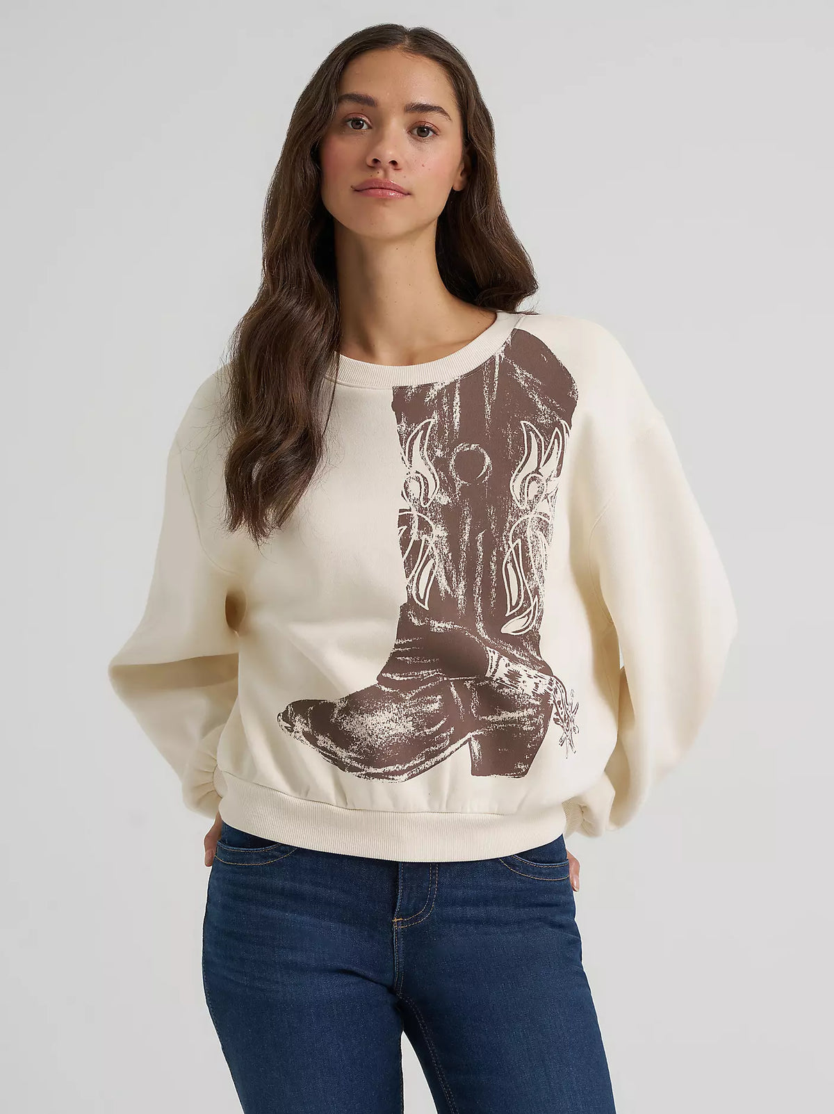 Women's Wrangler Boot Graphic Pullover