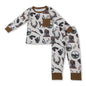 Boy & Girls Long Sleeves Hunting Deer Pajamas
