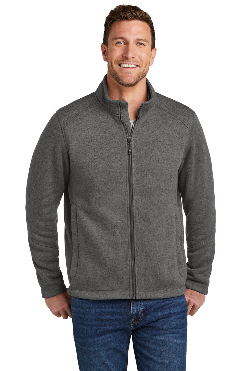 Men's Port Authority® Arc Sweater Fleece Jacket
