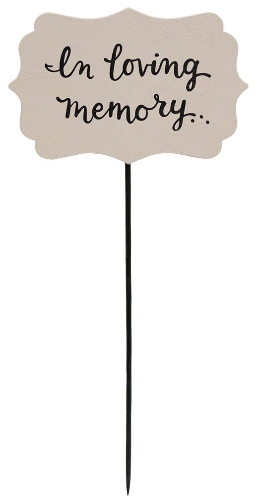 In Loving Memory Plant Stakes