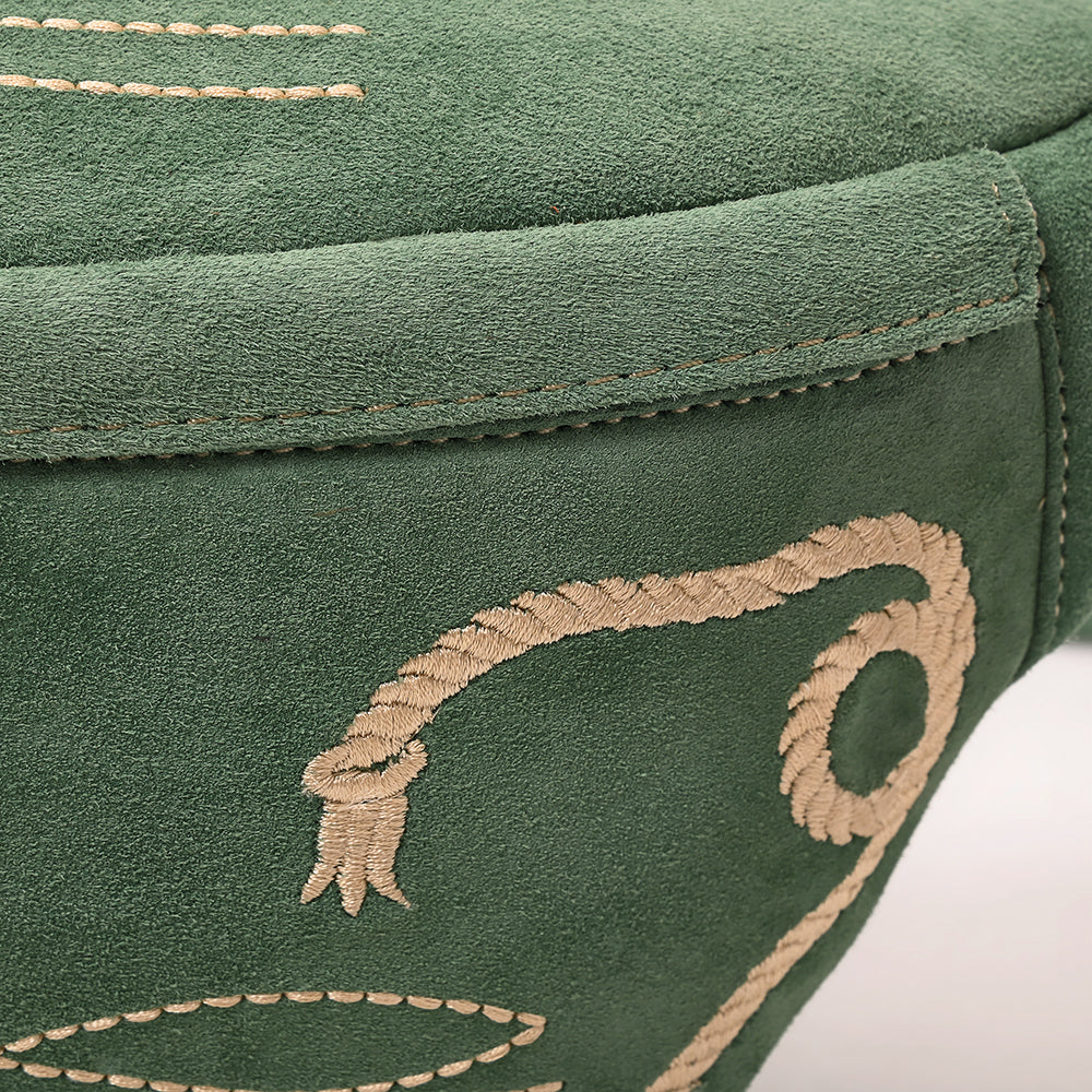 American Darling Suede Belt Bag - Sage