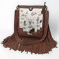 American Darling Crossbody Hair-On Genuine Western Leather Women Bag