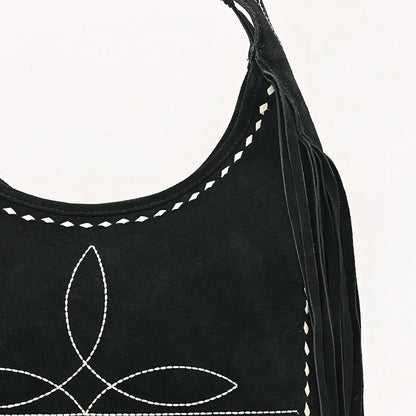 American Darling Hobo Suede Genuine Leather Women Shoulder Bag