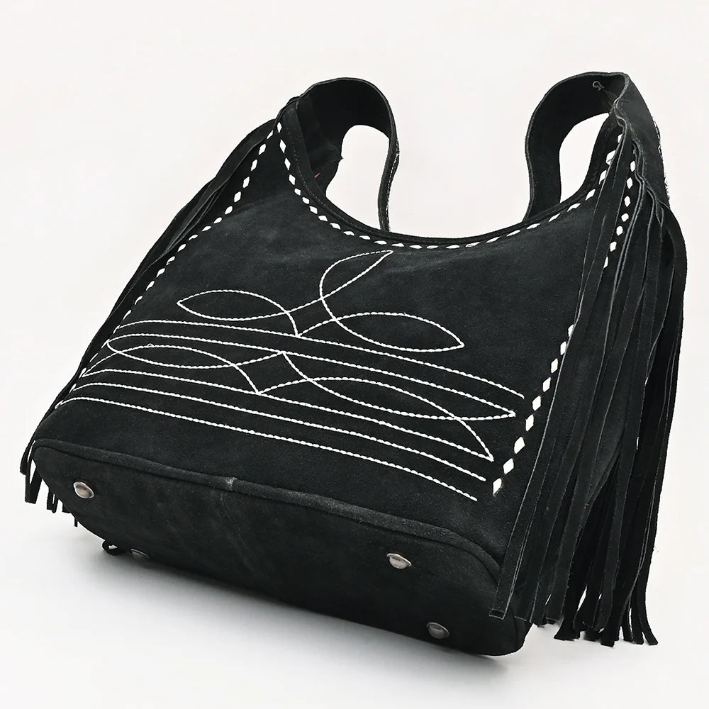 American Darling Hobo Suede Genuine Leather Women Shoulder Bag