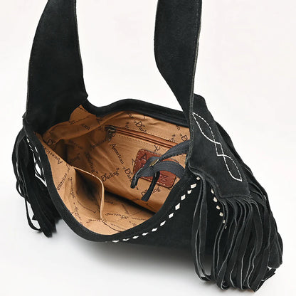 American Darling Hobo Suede Genuine Leather Women Shoulder Bag