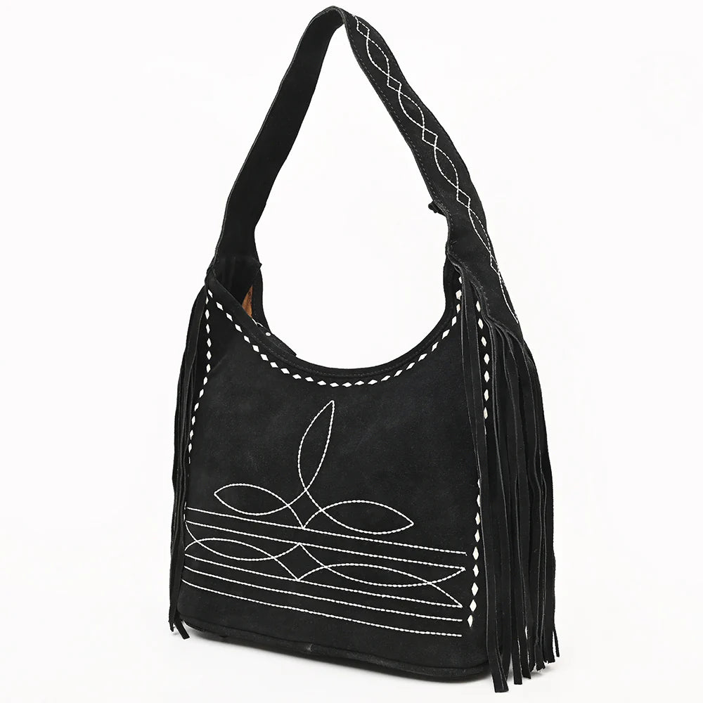 American Darling Hobo Suede Genuine Leather Women Shoulder Bag