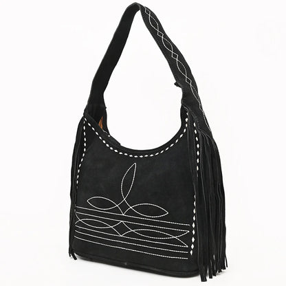 American Darling Hobo Suede Genuine Leather Women Shoulder Bag