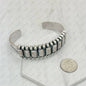 White Turquoise Stone Bangle