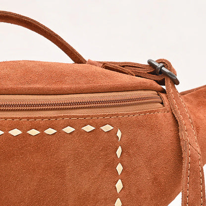 American Darling Suede Fanny Pack - Boot Stitch