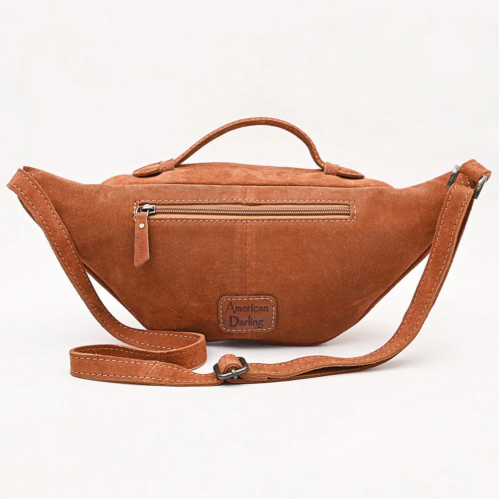 American Darling Suede Fanny Pack - Boot Stitch