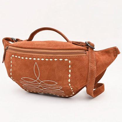 American Darling Suede Fanny Pack - Boot Stitch