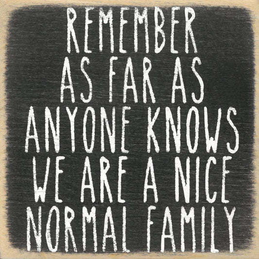'Normal Family' Sign