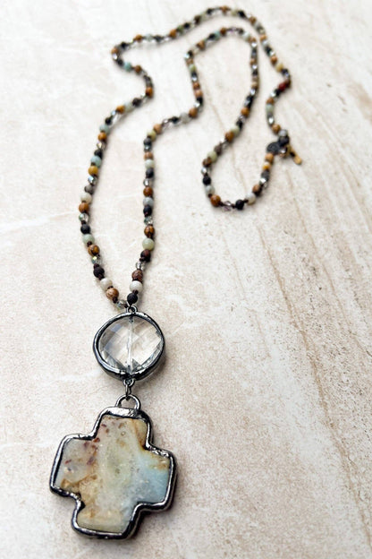 McCall Necklace in Amazonite