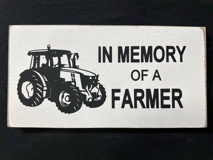 IN MEMORY OF A FARMER