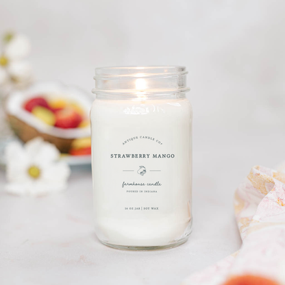 Strawberry Mango - Soy Wax Candle