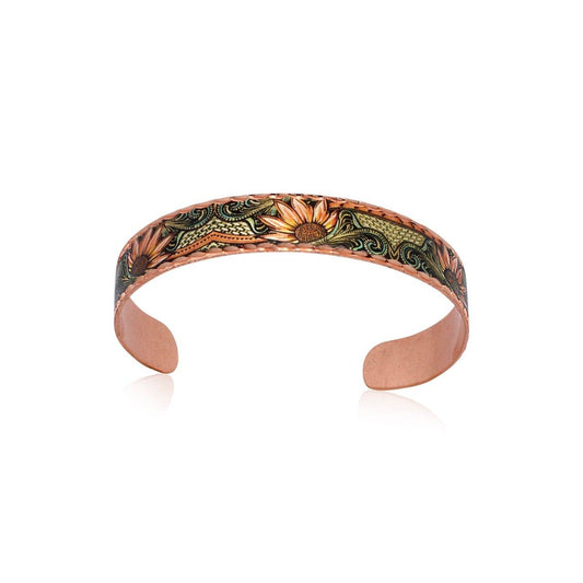 Native Sunflowers Narrow Bracelet