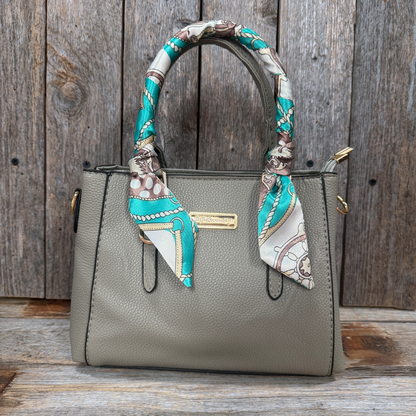 Turquoise Skinny Mini Wild Rag Scarf