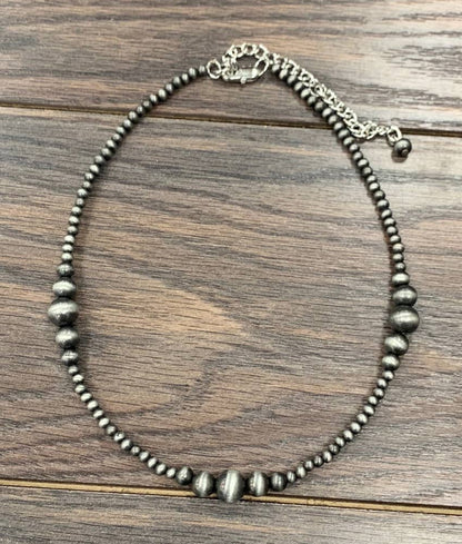 Navajo Clustered Bead Necklace