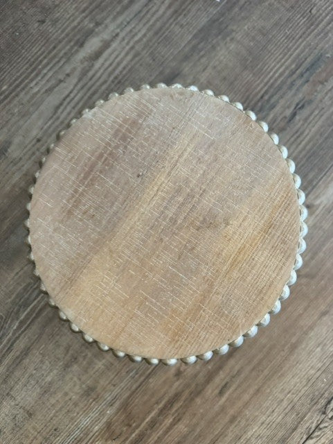 Round Wood Cake Stand