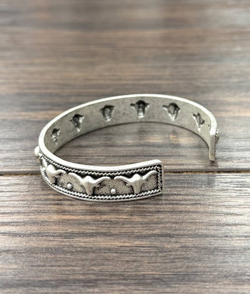 Longhorn Cuff Bracelet
