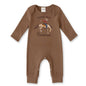 Boy's Baby 'Brand-New Buckaroo' Cotton Romper