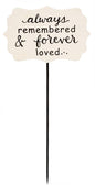 In Loving Memory Plant Stakes