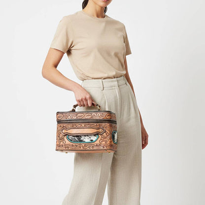 Jewelry Case Western Leather Bag