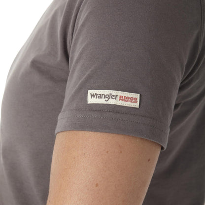 Women's Wrangler Riggs Workwear Short Sleeve - Charcoal