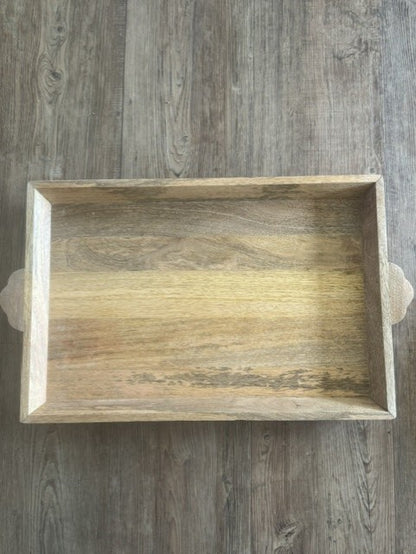 Rectangular Wooden Serving Tray
