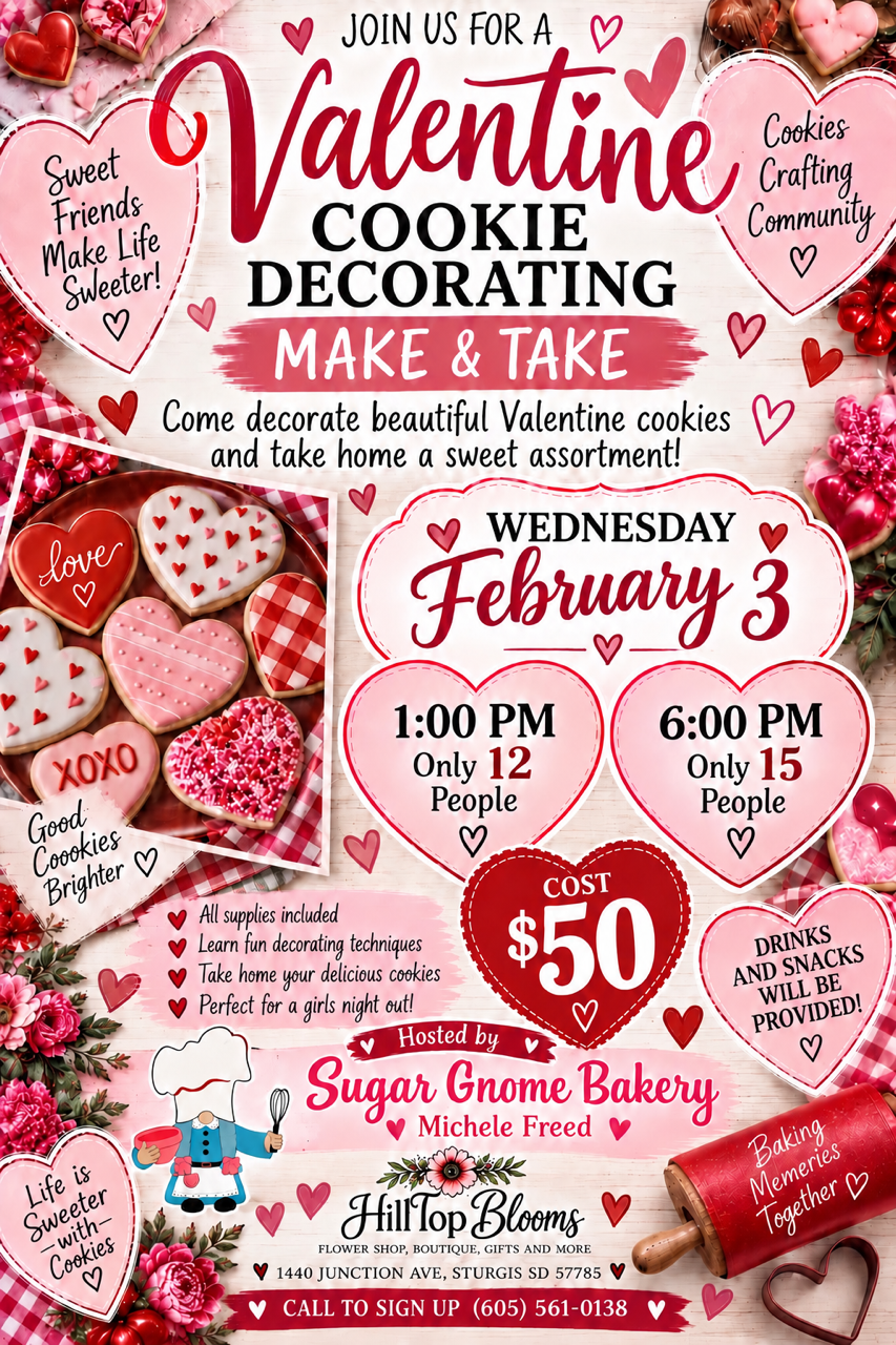 Make & Take @ HillTop Blooms in Sturgis, SD