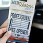 Professional Gate Opener Air Freshener