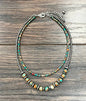 Western Gemstone 2-strand Necklace