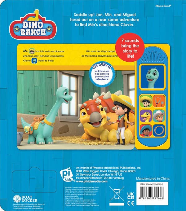 Dino Adventure Sound Book