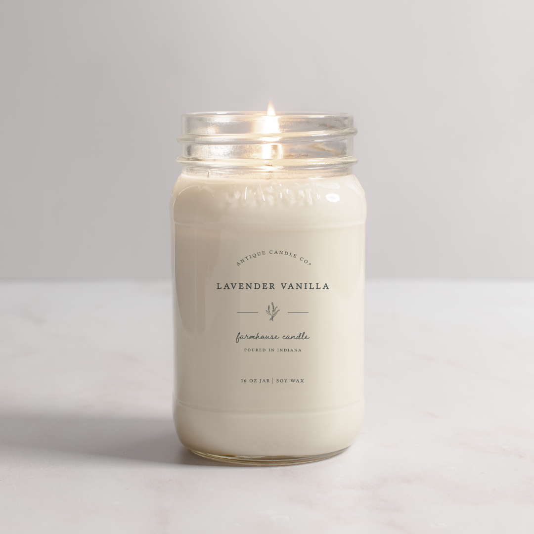 Lavender Vanilla - Soy Wax Candle