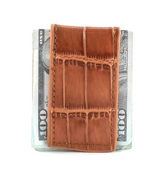Tan Money Clip