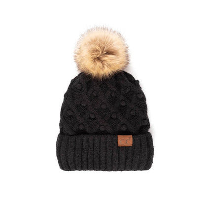 C.C. Bobble Beanie Hat