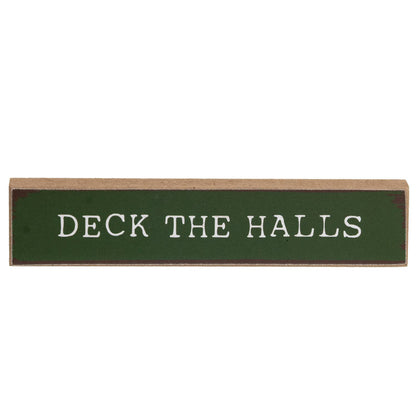 Deck the Halls Mini Blocks - Set of 3