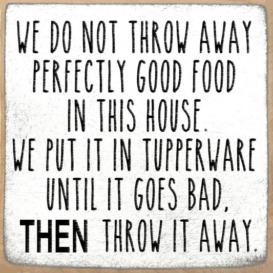 'Tupperware' Sign