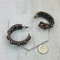 Copper Metal Earrings
