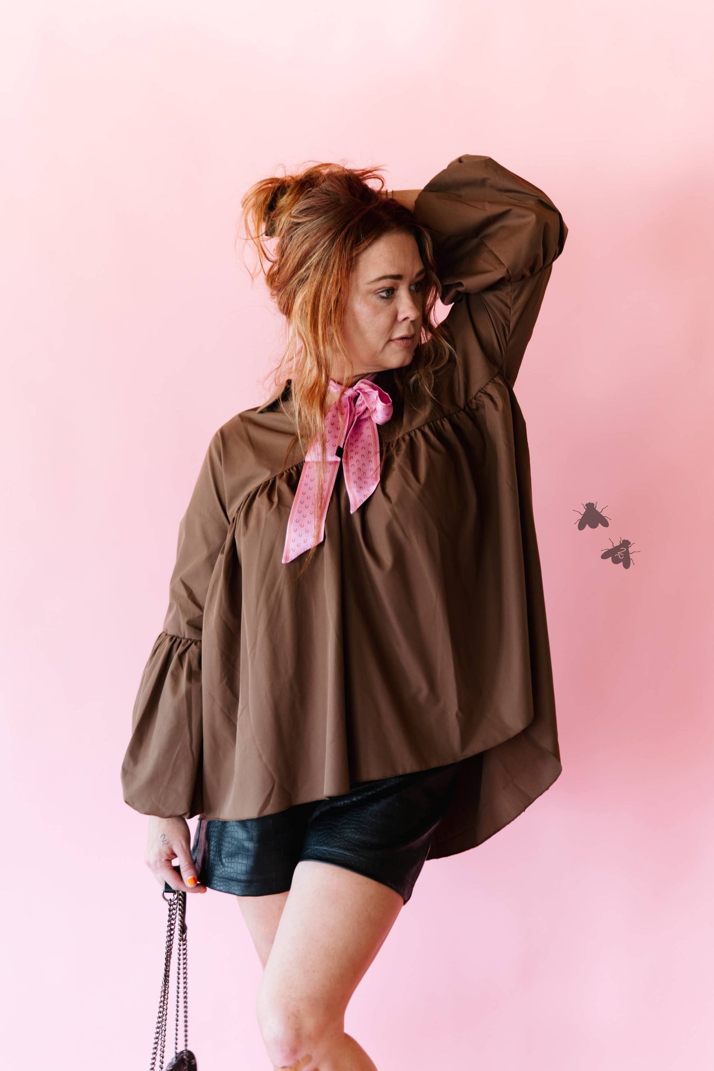 Women's 2FlyCo The Brazos Top - Mocha