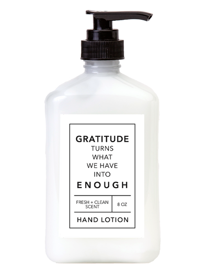Gratitude Hand Lotion 8oz
