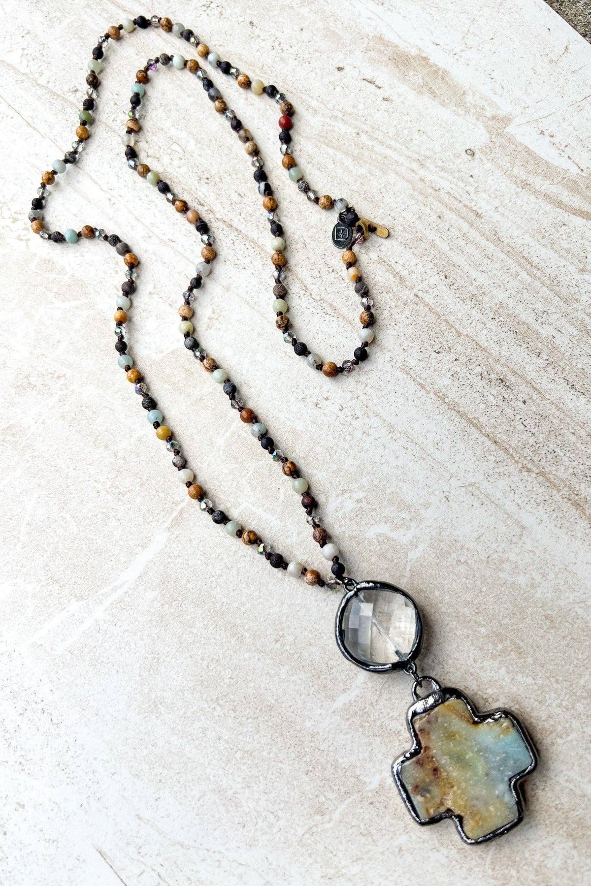 McCall Necklace in Amazonite