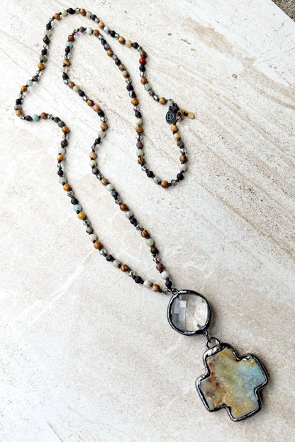 McCall Necklace in Amazonite