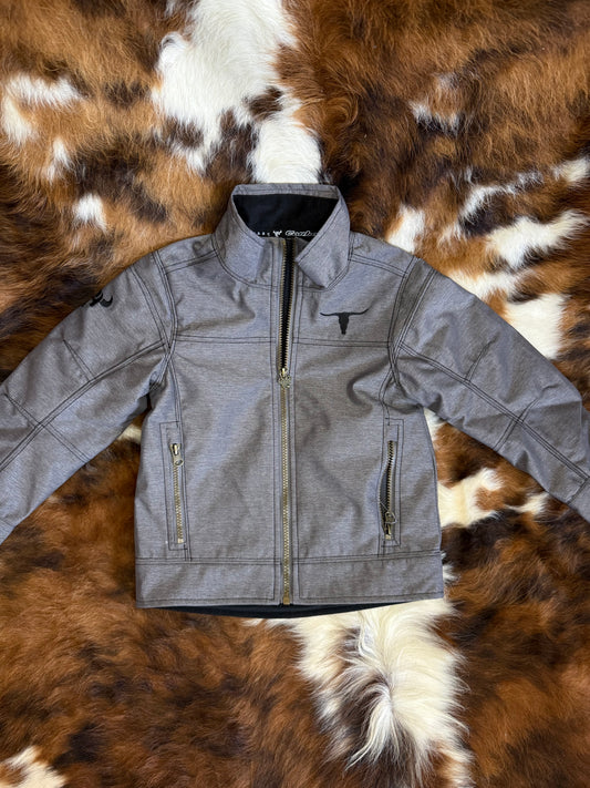 Boy's CH Longhorn Tech Woodsman Jacket - Charcoal
