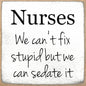 'Nurses' Sign