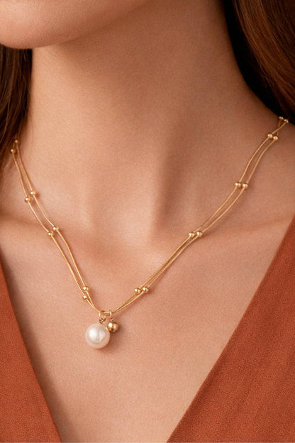 18K Gold Plated Stainless Steel Chain Necklace