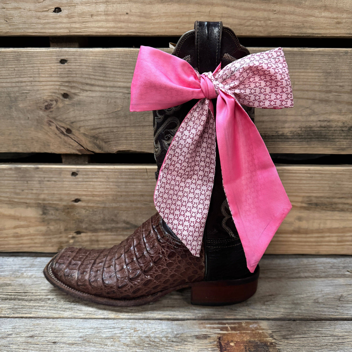 Pink Skinny Mini Wild Rag Scarf
