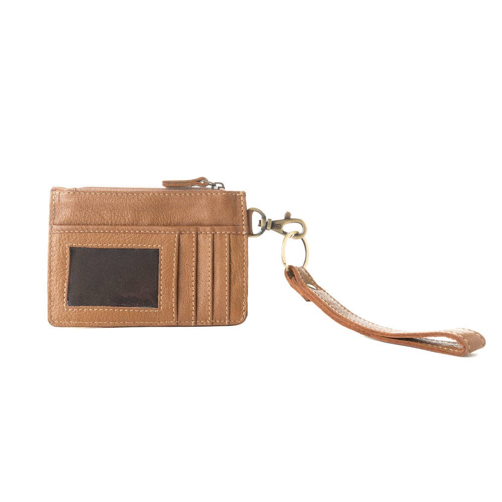 Western Card Holder in Khaki
